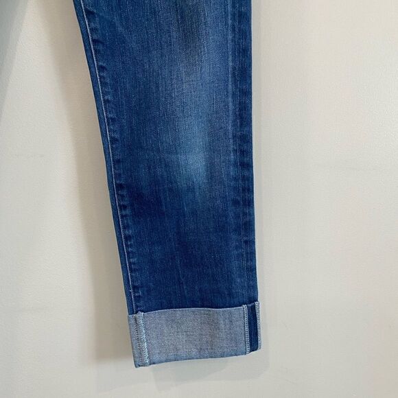 Citizens of Humanity Dani Crop Straight Leg Jean in Dark Wash - Picture 6 of 12